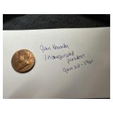 President John F Kennedy Inaugural Coin