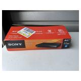 New SONY DVD player