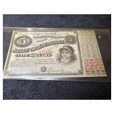 State of Loiusiana $5 Baby Bond