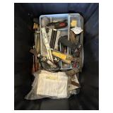Box of misc tools