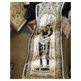 Vintage Temple rubbing, rice paper?