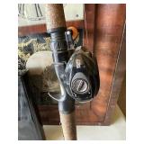 Fishing Purple Fork outfitter Rod&Abu Garcia Reel