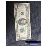 1974 US Currency A Jackson $20