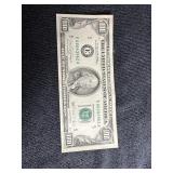 1990 US Currency Ben Franklin $100