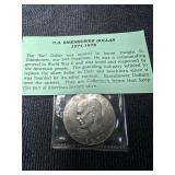 1977 Eisenhower One dollar