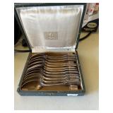 Dispaly case w/ spoons