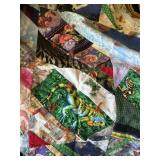 Quilted lap quilt