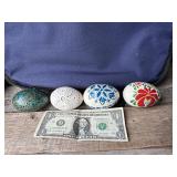 Misc lot of decorative eggs