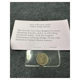 First Year of Issue 1909 Wheat penny