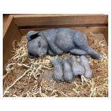 Pig w/ piglets figurines