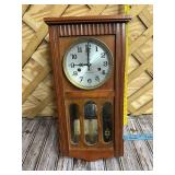Old wallmont clock with key