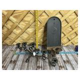 Misc metal candleholders