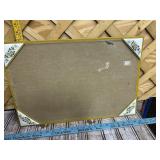 Handpainted, porcelan corners desk pad