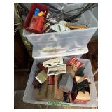 Tubes of Trains and tracks lot