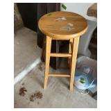 Wooden stool