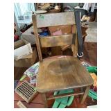 Childs wooden chair