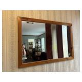 36" Wood frame mirror