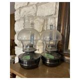 Pair of Oil lamps