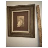 Framed Mother and child picture