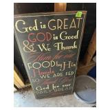 God is Great decor