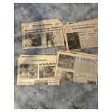 JFK death newspapers