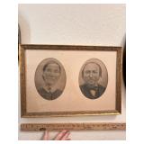 Antique framed photo