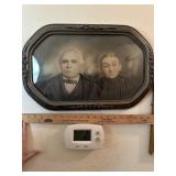 Antique frame and photo