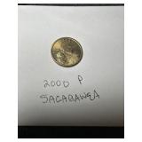 2000 P Sacagawea dollar coin