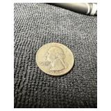 1958 Silver Washington quarter