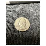 1953 Silver Washington quarter