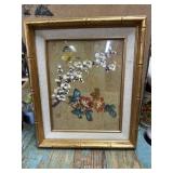 Framed Asian theme picture