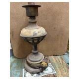 Heavy metal electric lamp base