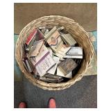 Basketof complimentary matches