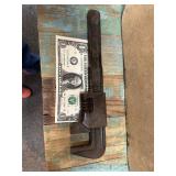 Working old Pipe wrench