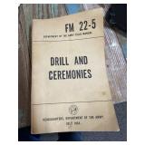 1961  US Military ARMY Drill and Ceremonies book