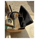 Box of misc house/garage items