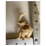 Bone? Elephant figurine