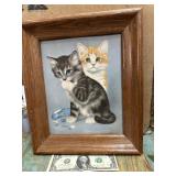 Framed Kitten picture