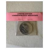 Limited Edision Commemorative Medallion