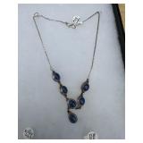 Sterling and Papis necklace