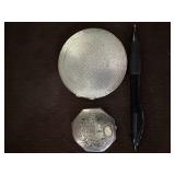 Pair of Ladies Powder compacts
