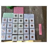 MIsc US Lincoln series Coins