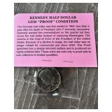 Uncirculated Kennedy half dollar