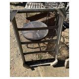 Primitive seed drying rack