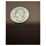 1944 US Silver Washington quarter