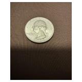 1964 US Silver Washington Quarter