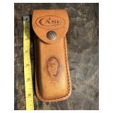 Case leather knife cover