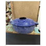 LL Bean cast iron casserole