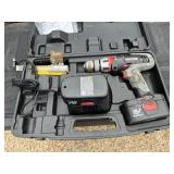 Craftsman rechargable drill and case