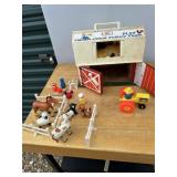 Vintage 1967 Fisher Price Little People Farm
